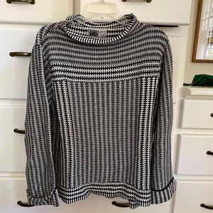 HABITAT Black and White Cotton Sweater